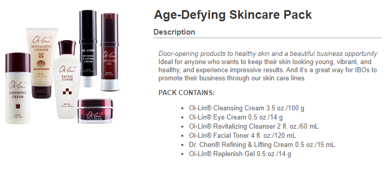 Age-Defying Skin Care pack