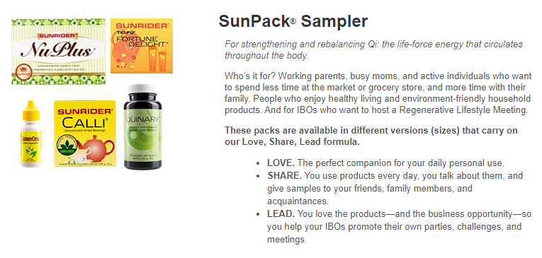 SunPack Sampler